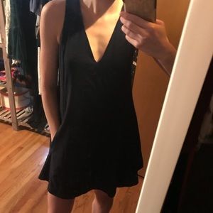 Navy ASTR Dress V Neck with Pockets!!!